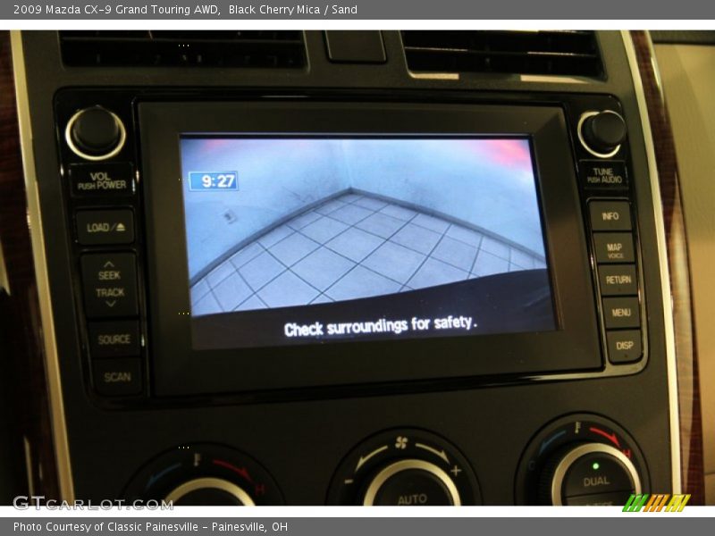 Black Cherry Mica / Sand 2009 Mazda CX-9 Grand Touring AWD