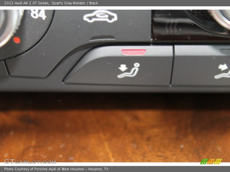 Quartz Gray Metallic / Black 2013 Audi A6 2.0T Sedan