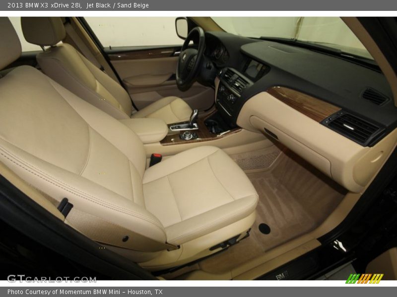Jet Black / Sand Beige 2013 BMW X3 xDrive 28i