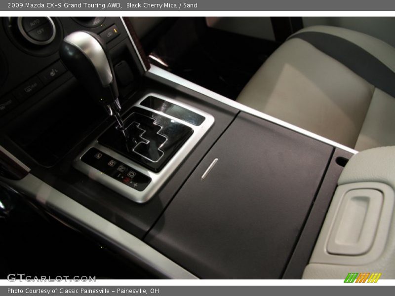 Black Cherry Mica / Sand 2009 Mazda CX-9 Grand Touring AWD