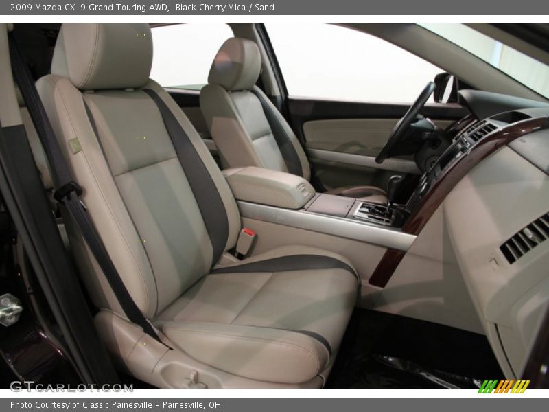 Front Seat of 2009 CX-9 Grand Touring AWD