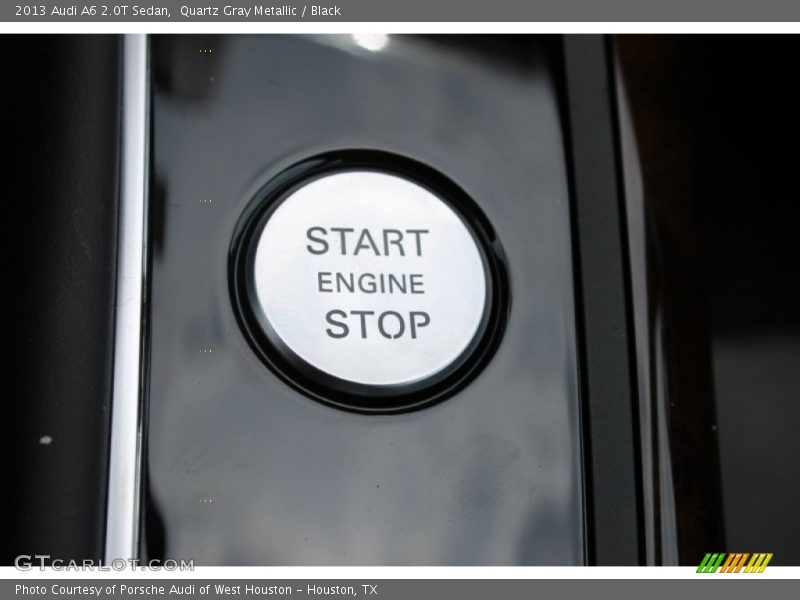 Quartz Gray Metallic / Black 2013 Audi A6 2.0T Sedan