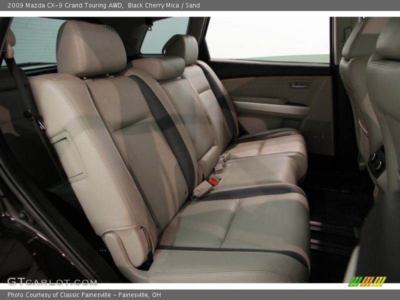 Rear Seat of 2009 CX-9 Grand Touring AWD