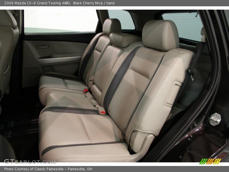 Rear Seat of 2009 CX-9 Grand Touring AWD