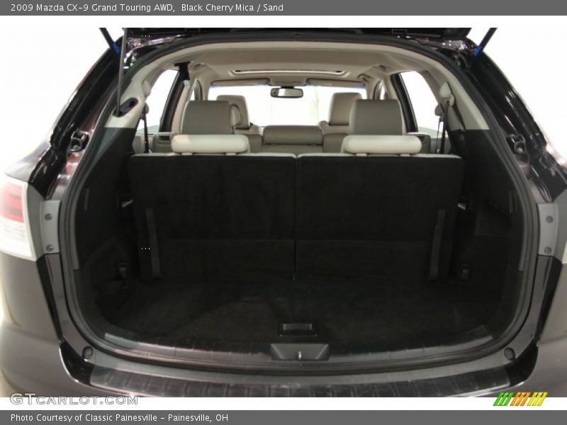 Black Cherry Mica / Sand 2009 Mazda CX-9 Grand Touring AWD