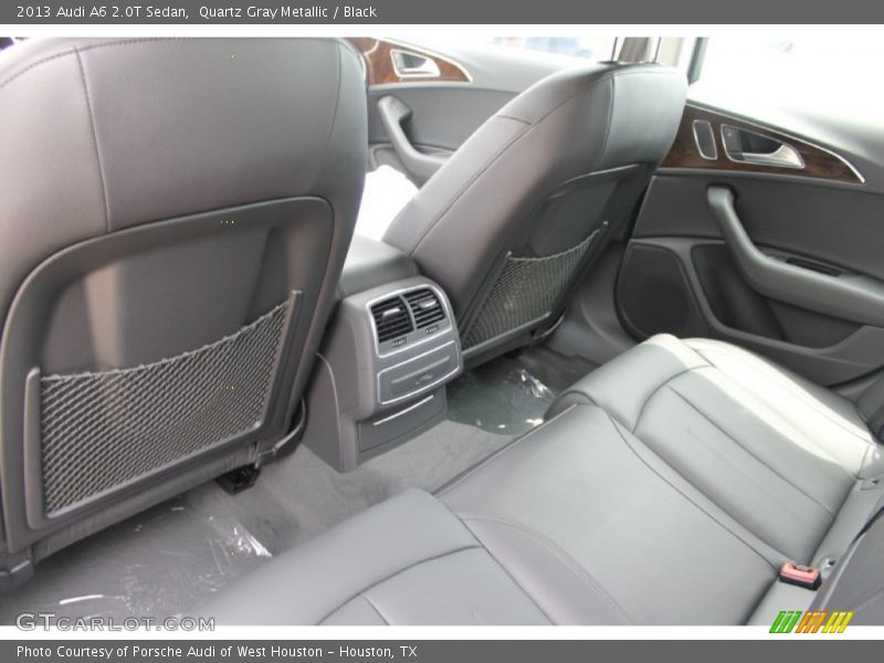 Quartz Gray Metallic / Black 2013 Audi A6 2.0T Sedan