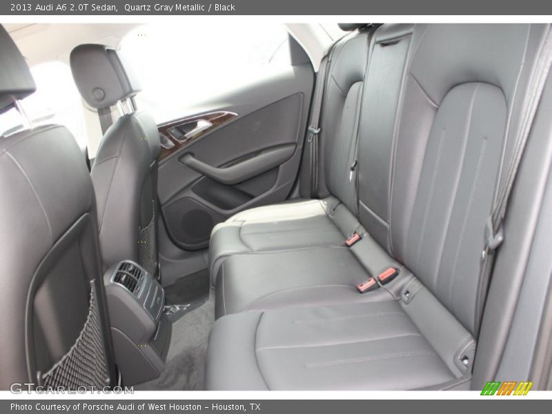 Rear Seat of 2013 A6 2.0T Sedan