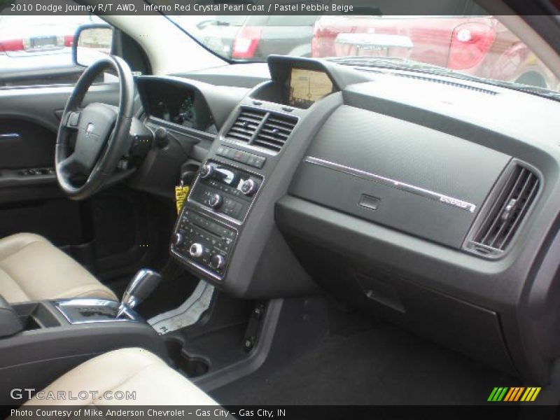 Inferno Red Crystal Pearl Coat / Pastel Pebble Beige 2010 Dodge Journey R/T AWD