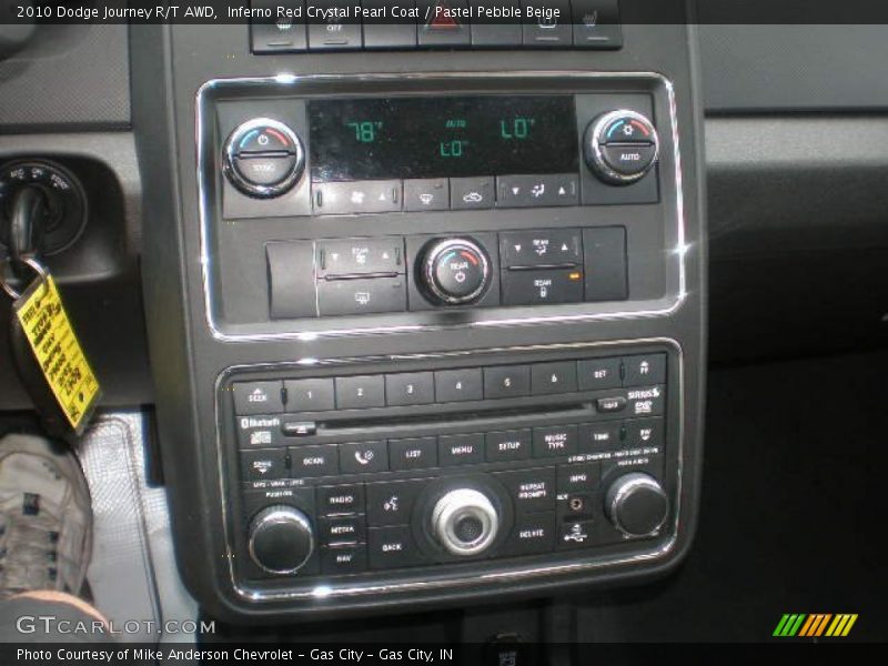 Inferno Red Crystal Pearl Coat / Pastel Pebble Beige 2010 Dodge Journey R/T AWD