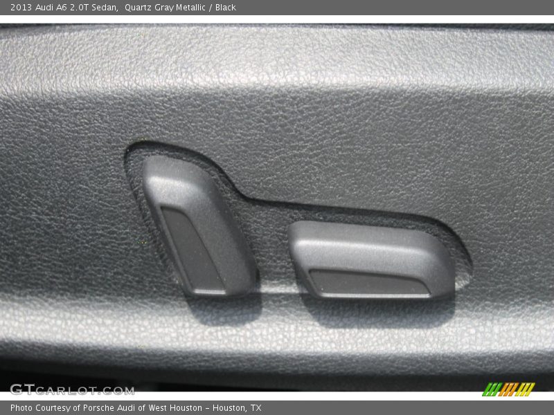 Quartz Gray Metallic / Black 2013 Audi A6 2.0T Sedan