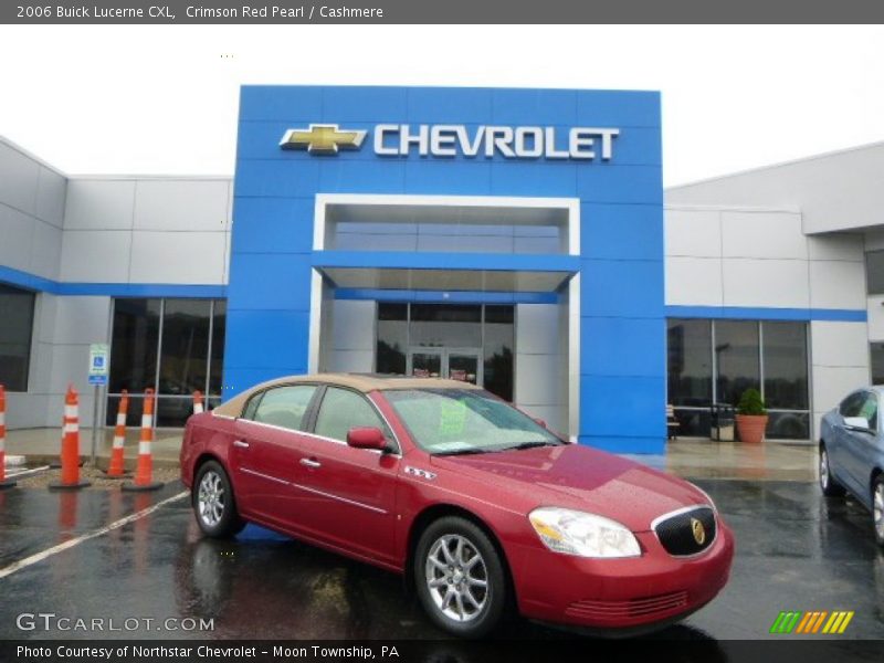 Crimson Red Pearl / Cashmere 2006 Buick Lucerne CXL