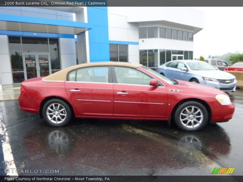Crimson Red Pearl / Cashmere 2006 Buick Lucerne CXL