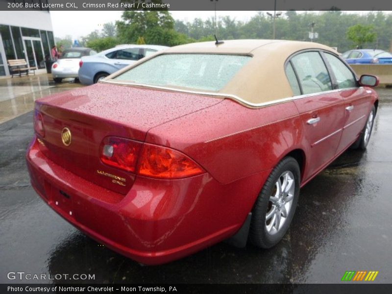 Crimson Red Pearl / Cashmere 2006 Buick Lucerne CXL