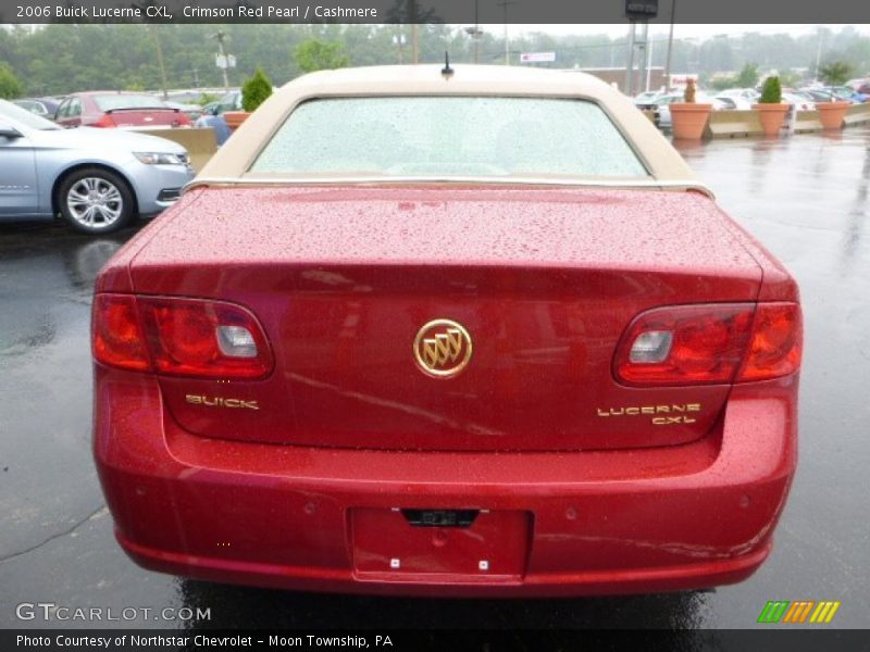 Crimson Red Pearl / Cashmere 2006 Buick Lucerne CXL