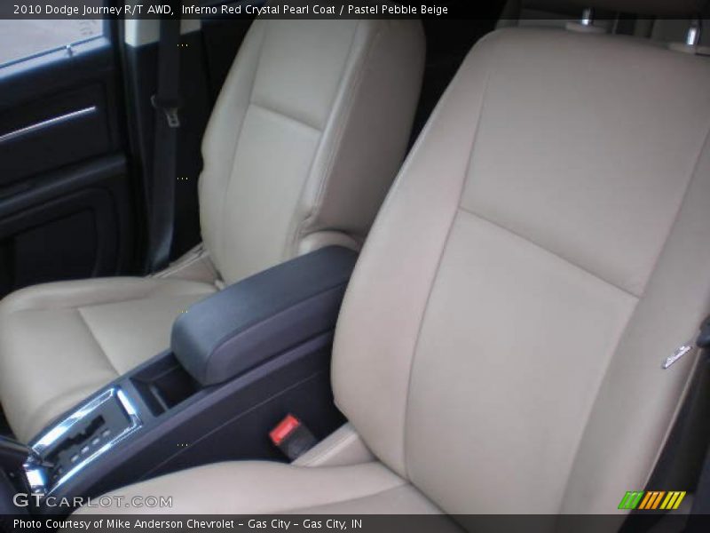 Inferno Red Crystal Pearl Coat / Pastel Pebble Beige 2010 Dodge Journey R/T AWD