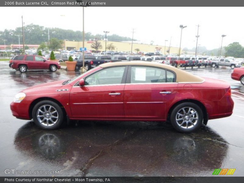 Crimson Red Pearl / Cashmere 2006 Buick Lucerne CXL