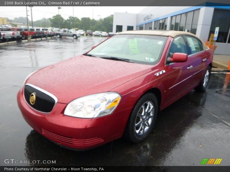 Crimson Red Pearl / Cashmere 2006 Buick Lucerne CXL