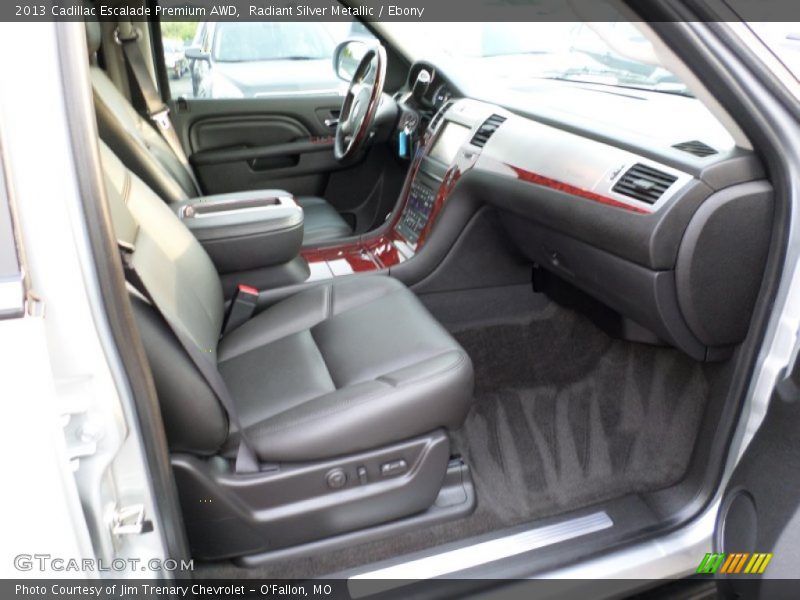 Front Seat of 2013 Escalade Premium AWD