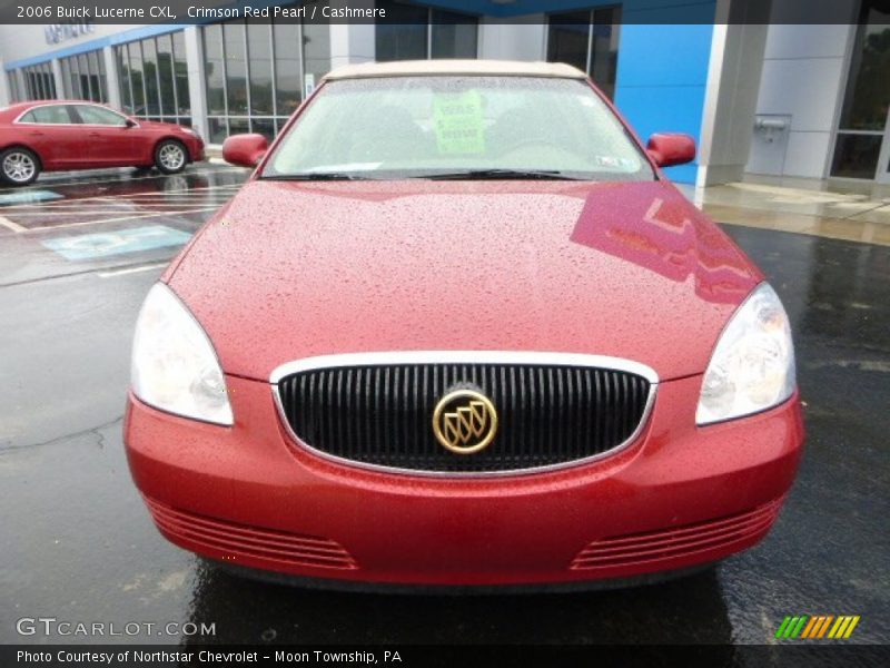 Crimson Red Pearl / Cashmere 2006 Buick Lucerne CXL