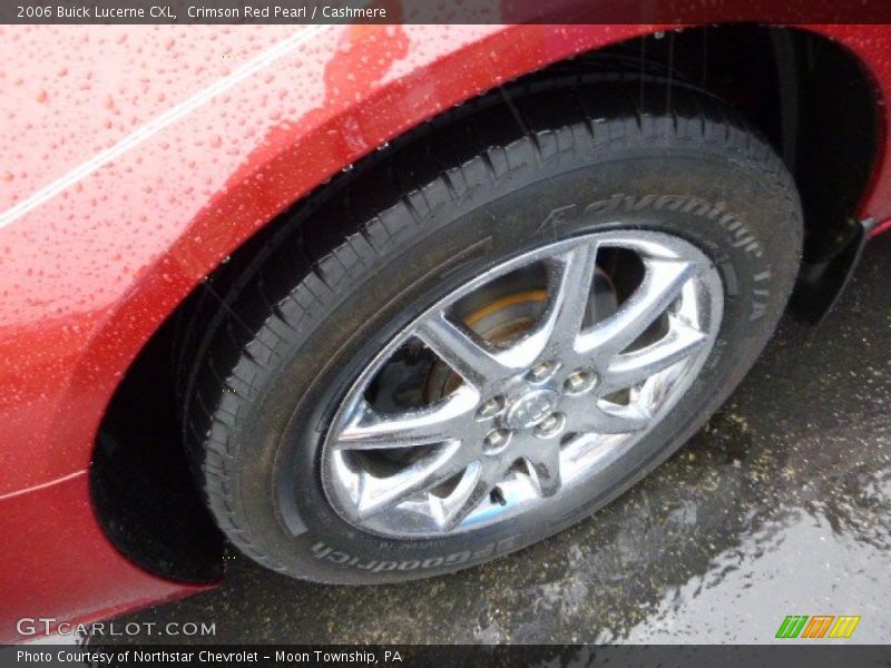 Crimson Red Pearl / Cashmere 2006 Buick Lucerne CXL