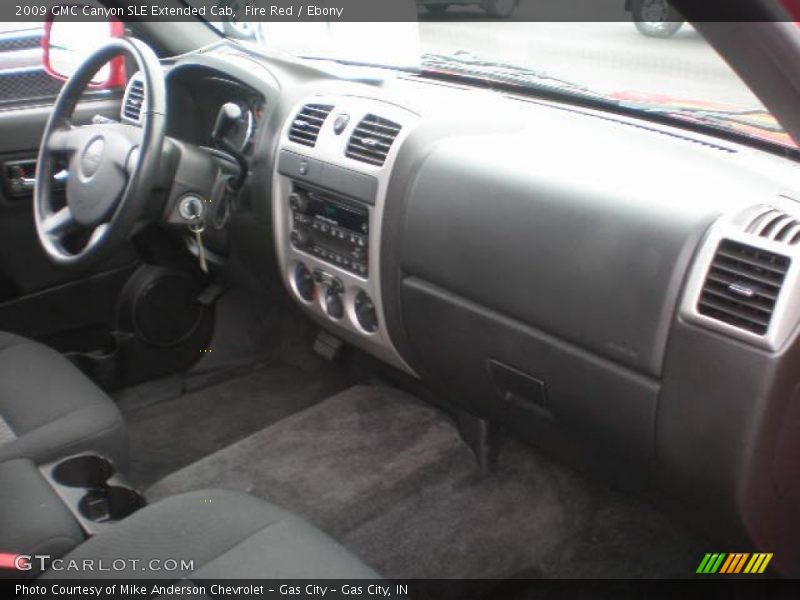 Fire Red / Ebony 2009 GMC Canyon SLE Extended Cab