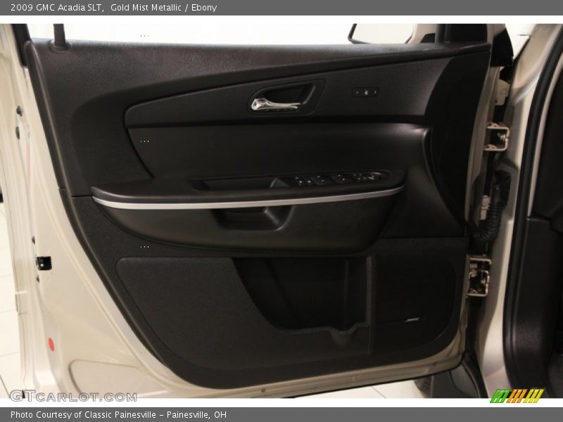 Gold Mist Metallic / Ebony 2009 GMC Acadia SLT