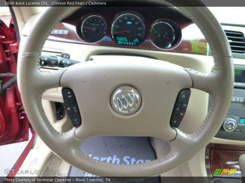 Crimson Red Pearl / Cashmere 2006 Buick Lucerne CXL