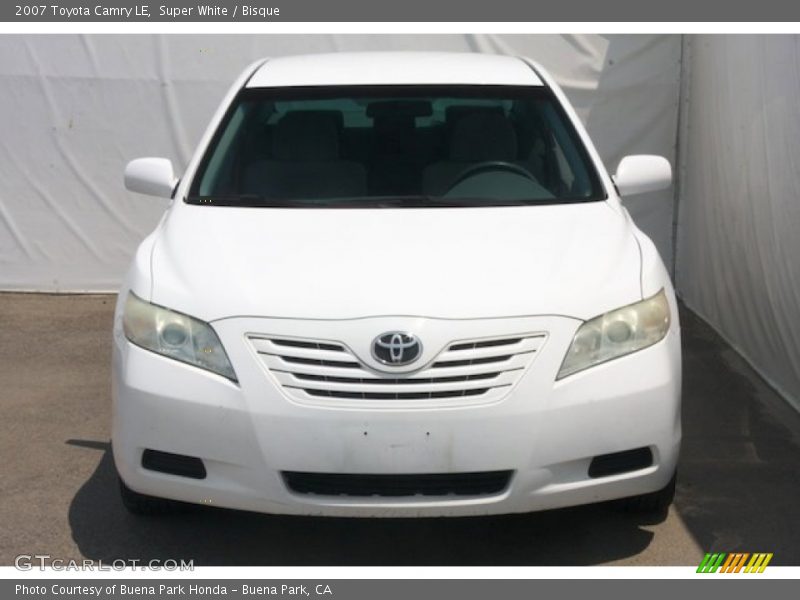 Super White / Bisque 2007 Toyota Camry LE