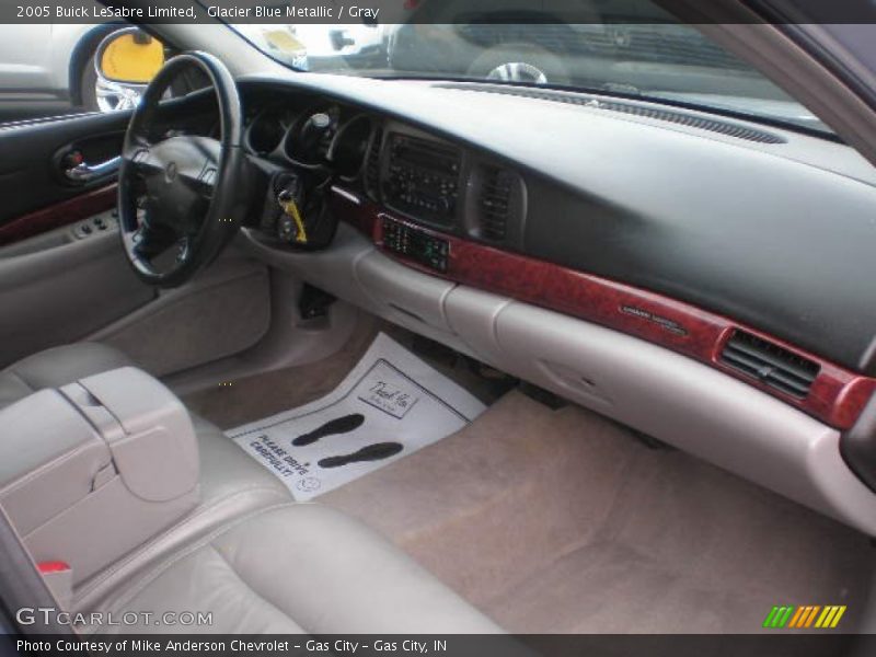 Glacier Blue Metallic / Gray 2005 Buick LeSabre Limited