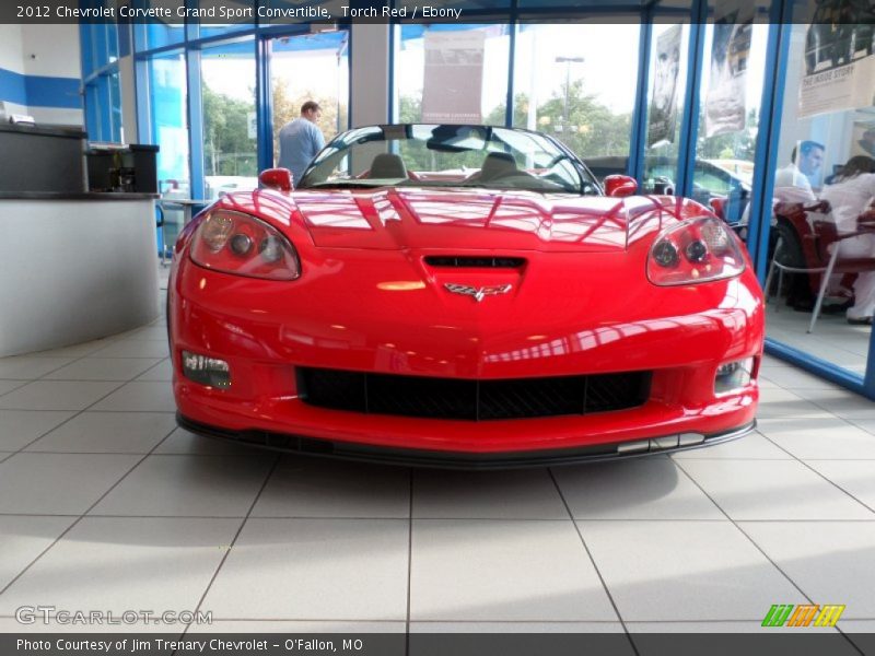 Torch Red / Ebony 2012 Chevrolet Corvette Grand Sport Convertible