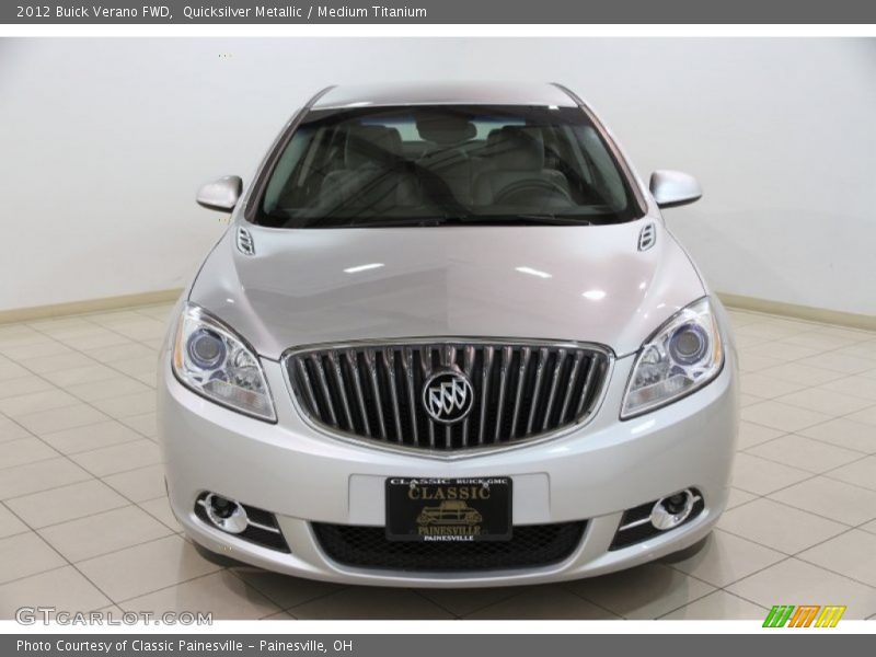 Quicksilver Metallic / Medium Titanium 2012 Buick Verano FWD