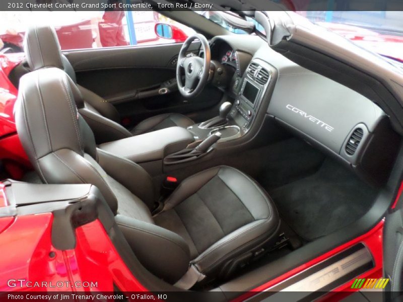 Torch Red / Ebony 2012 Chevrolet Corvette Grand Sport Convertible