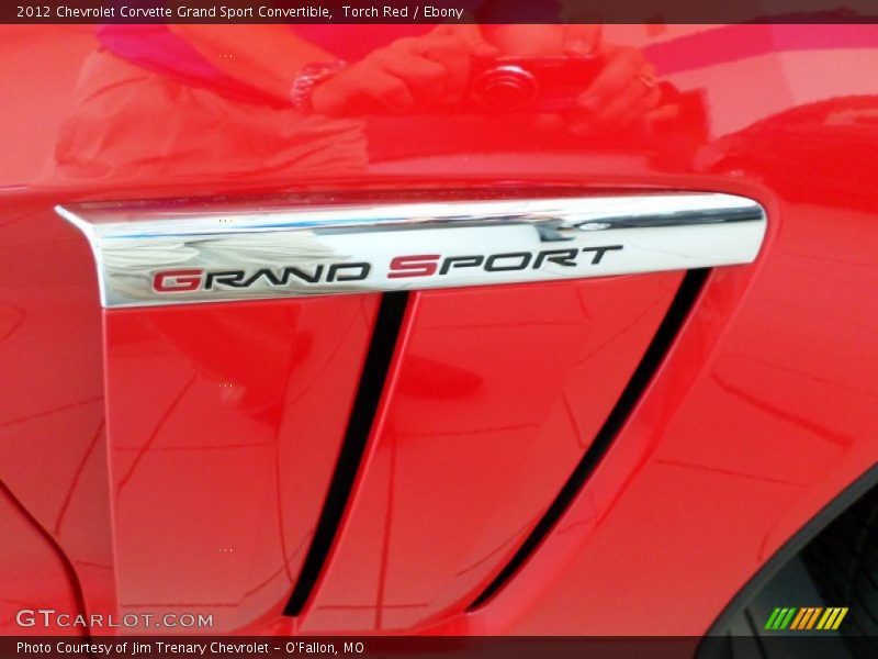 Torch Red / Ebony 2012 Chevrolet Corvette Grand Sport Convertible