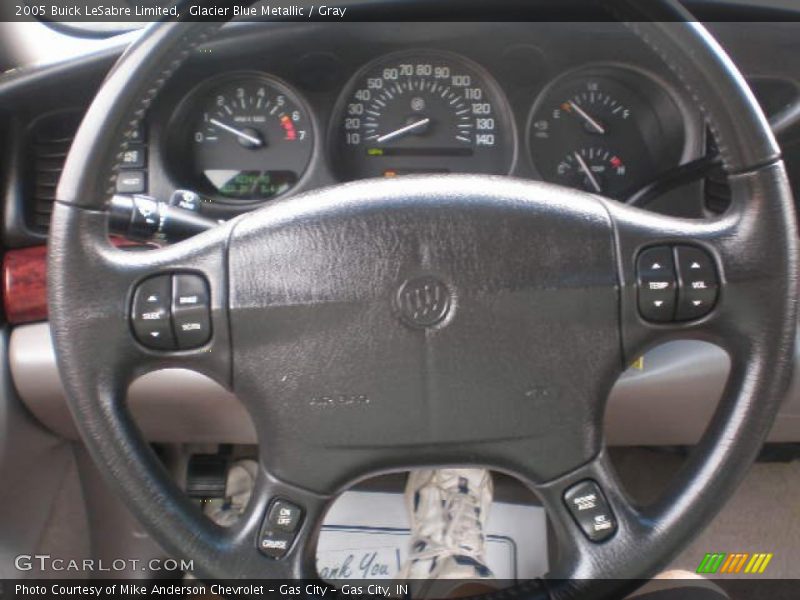 Glacier Blue Metallic / Gray 2005 Buick LeSabre Limited