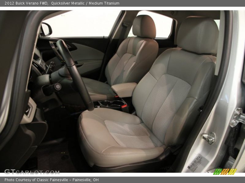 Quicksilver Metallic / Medium Titanium 2012 Buick Verano FWD