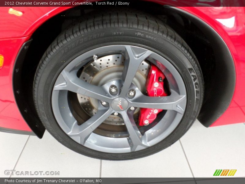  2012 Corvette Grand Sport Convertible Wheel