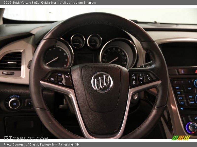 Quicksilver Metallic / Medium Titanium 2012 Buick Verano FWD
