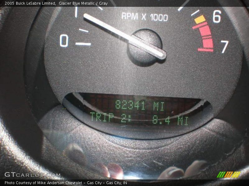 Glacier Blue Metallic / Gray 2005 Buick LeSabre Limited