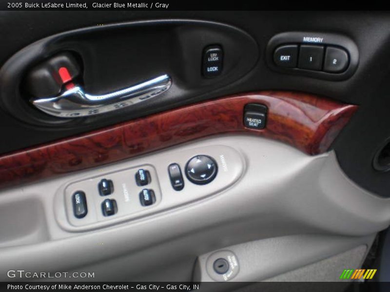 Glacier Blue Metallic / Gray 2005 Buick LeSabre Limited