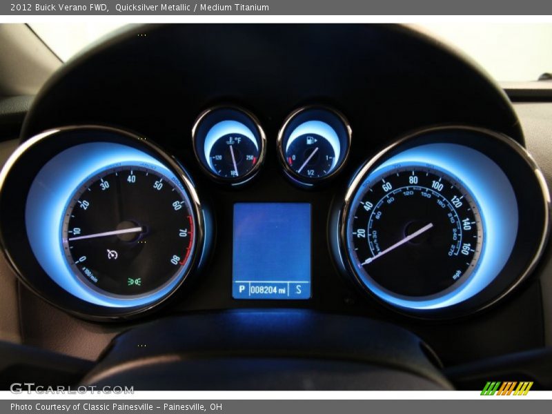 Quicksilver Metallic / Medium Titanium 2012 Buick Verano FWD