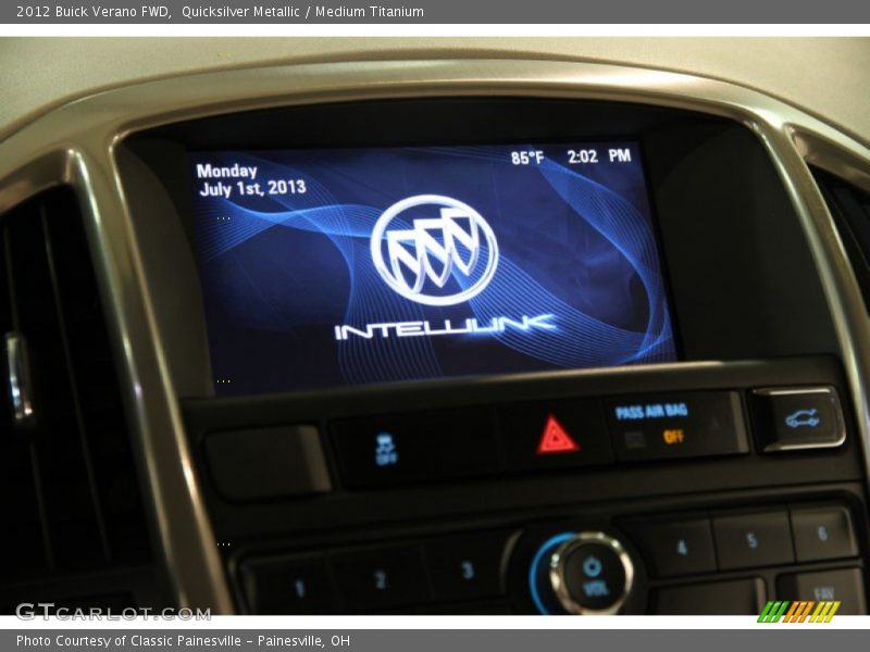 Quicksilver Metallic / Medium Titanium 2012 Buick Verano FWD