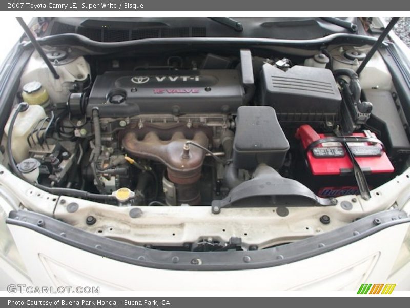Super White / Bisque 2007 Toyota Camry LE
