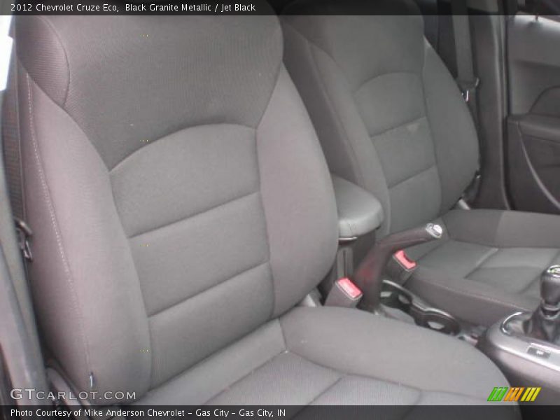 Black Granite Metallic / Jet Black 2012 Chevrolet Cruze Eco