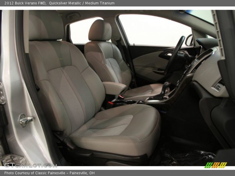 Quicksilver Metallic / Medium Titanium 2012 Buick Verano FWD