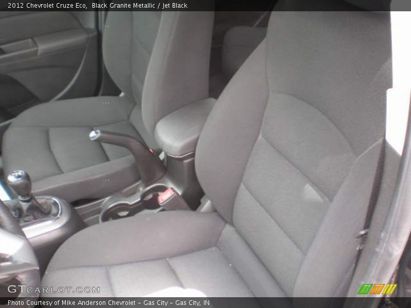 Black Granite Metallic / Jet Black 2012 Chevrolet Cruze Eco