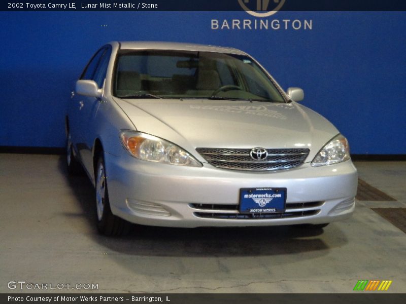Lunar Mist Metallic / Stone 2002 Toyota Camry LE