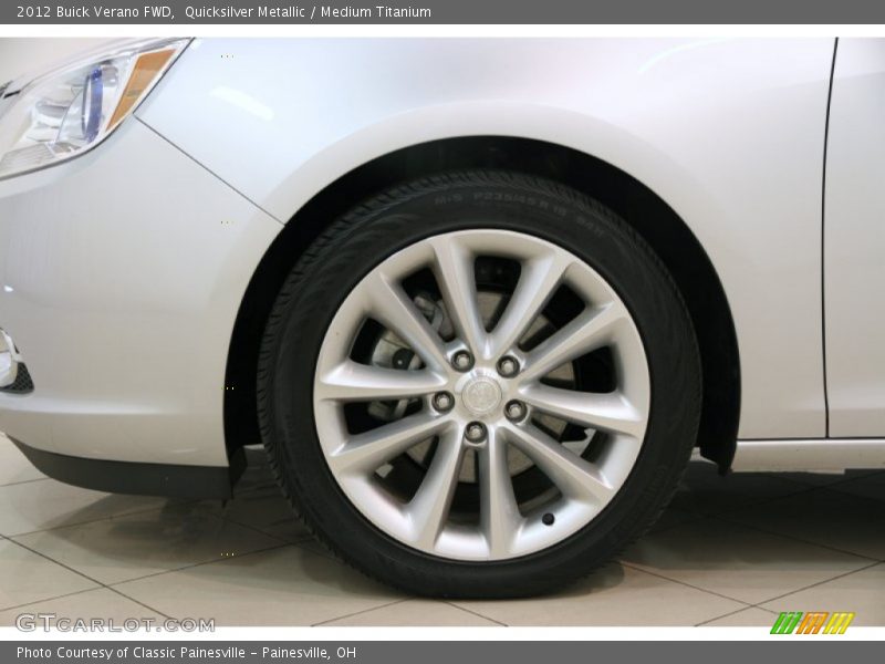 Quicksilver Metallic / Medium Titanium 2012 Buick Verano FWD