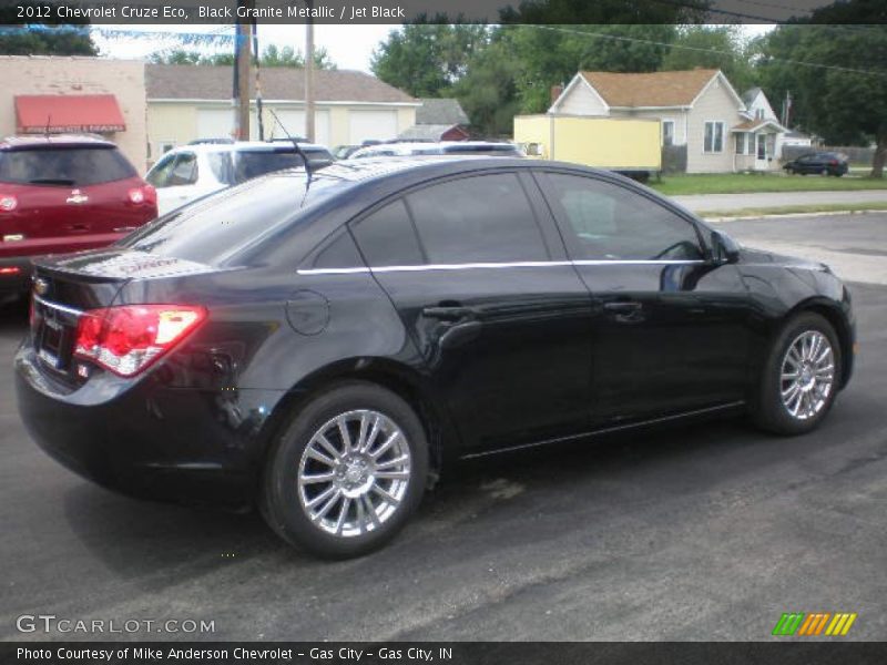 Black Granite Metallic / Jet Black 2012 Chevrolet Cruze Eco