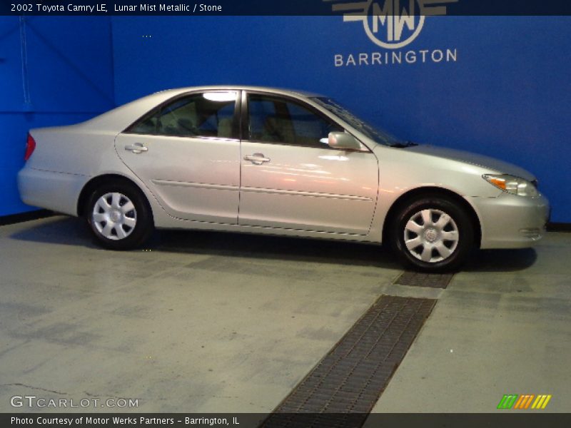 Lunar Mist Metallic / Stone 2002 Toyota Camry LE
