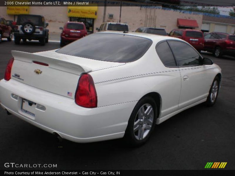 White / Neutral 2006 Chevrolet Monte Carlo LTZ